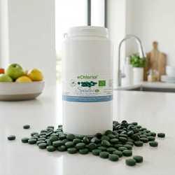 Spirulina Organic - (10 månader) 2000 tabletter